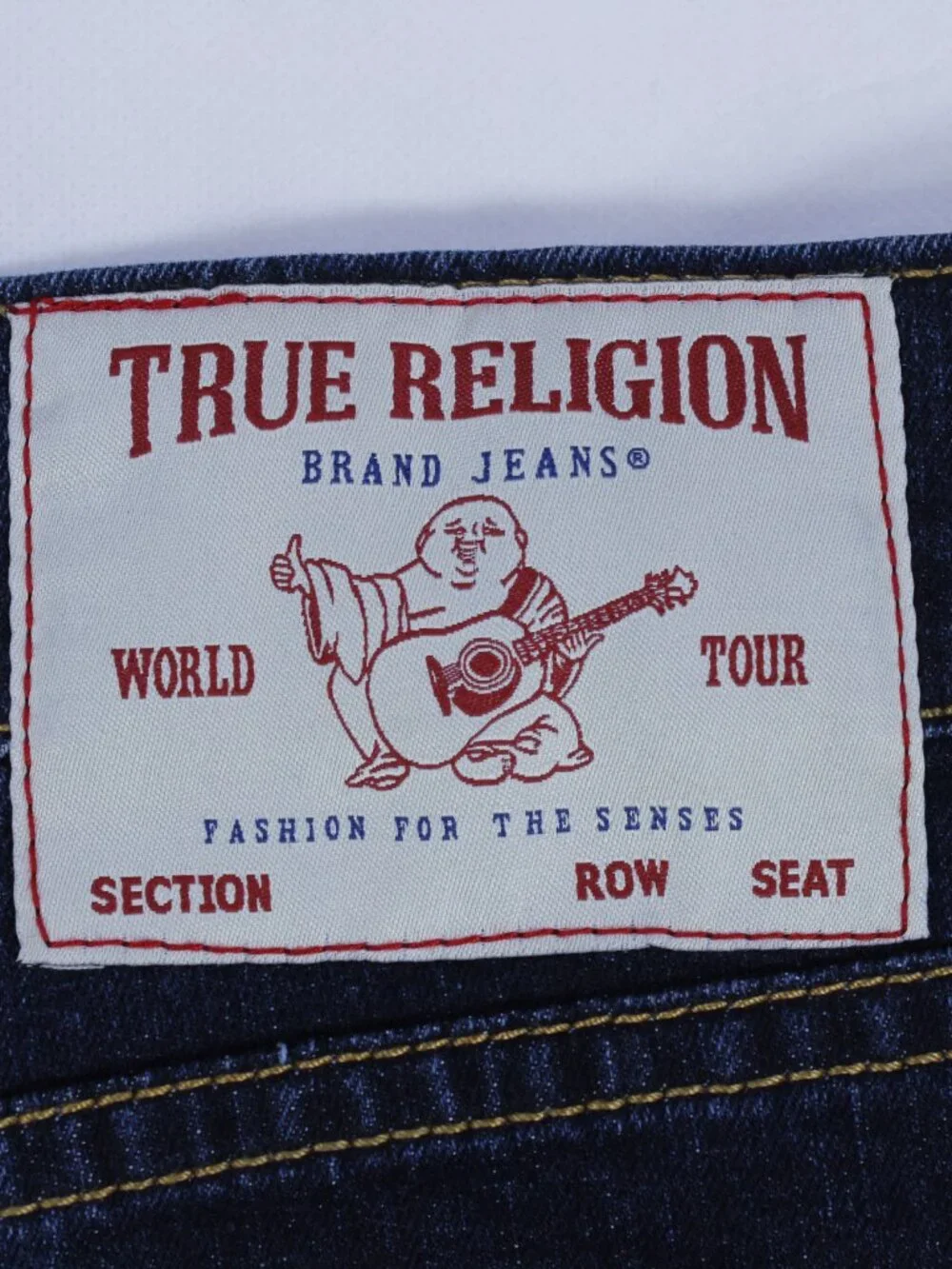 True Religion Ricky Straight Leg Jeans for Men - Dark Blue - NWT - Size 36